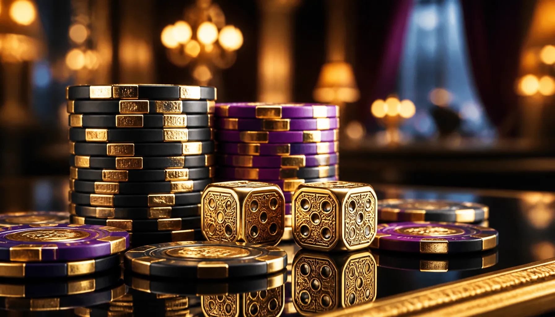 Ornate golden crown resting on a dark velvet surface with dramatic cinematic lighting and rich jewel-toned bokeh background